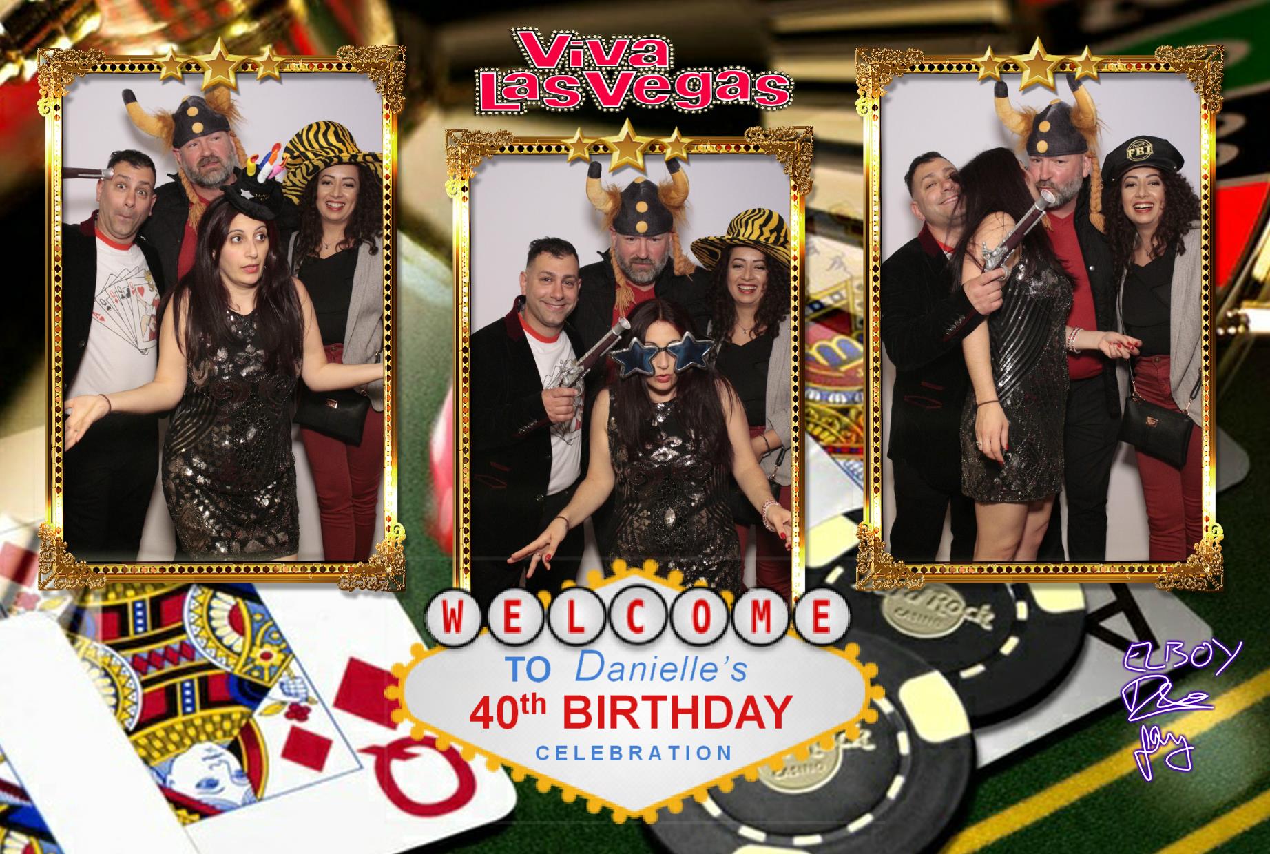 Danielle’s 40th birthday | View more photos from the event at gallery.myphotoboothexperience.co.uk/u/MyPhotoBoothExperienceLtd/Danielle’s-40th-birthday